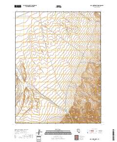 Hall Creek North 2018 topographic map thumbnail