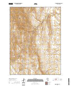 Hanks Creek NE 2018 topographic map thumbnail