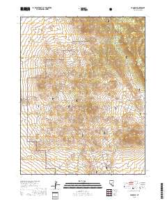 Hannapah 2018 topographic map thumbnail