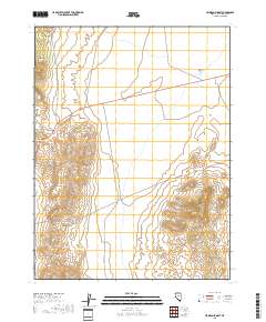 Hickison Summit 2018 topographic map thumbnail