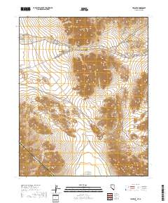 High Peak 2018 topographic map thumbnail