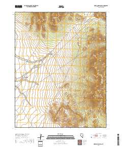 Horse Corral Pass 2018 topographic map thumbnail
