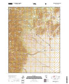 Horse Spring Hills 2018 topographic map thumbnail