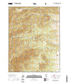 Horse Track Spring 2018 topographic map thumbnail
