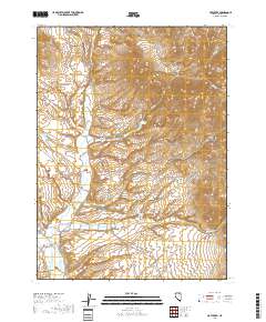 Hot Creek 2018 topographic map thumbnail