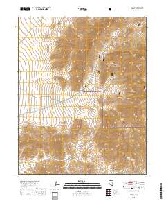 Potosi 2018 topographic map thumbnail