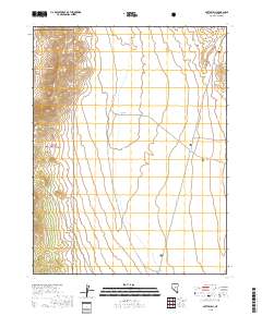 Potts Well 2018 topographic map thumbnail