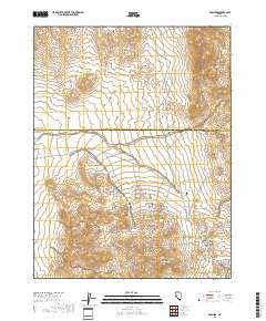 Rawhide 2018 topographic map thumbnail