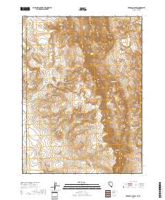 Red Rock Canyon 2018 topographic map thumbnail
