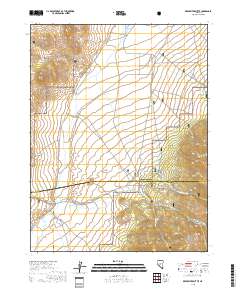 Reese River Butte 2018 topographic map thumbnail