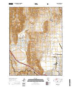 Reno NW 2018 topographic map thumbnail