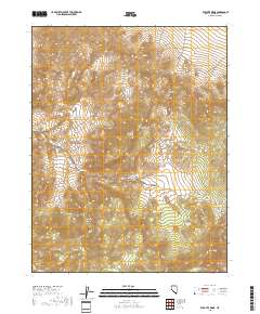 Rhyolite Ridge 2018 topographic map thumbnail