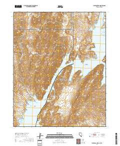 Iceberg Canyon 2018 topographic map thumbnail