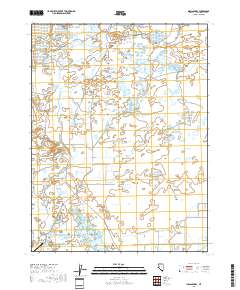 Indian Lakes 2018 topographic map thumbnail