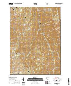 Jarbidge South 2018 topographic map thumbnail