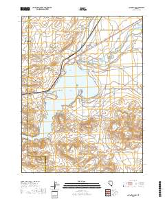 Lahontan Dam 2018 topographic map thumbnail