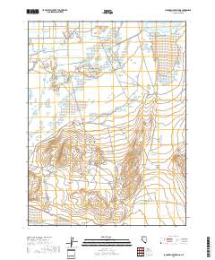 Lahontan Mountains 2018 topographic map thumbnail