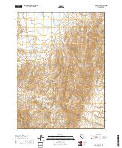 Lake Mountain 2018 topographic map thumbnail
