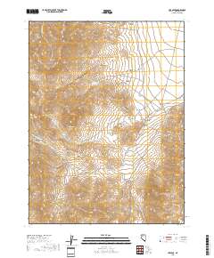Lee Peak 2018 topographic map thumbnail