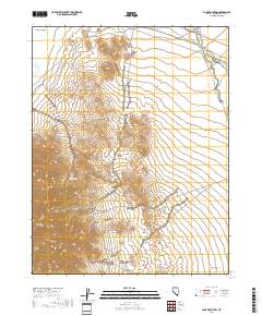 Lone Mountain 2018 topographic map thumbnail