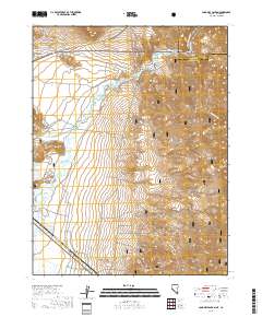 Long Dry Canyon 2018 topographic map thumbnail