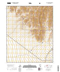 Lost Cabin Spring 2018 topographic map thumbnail
