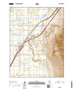 Lovelock 2018 topographic map thumbnail