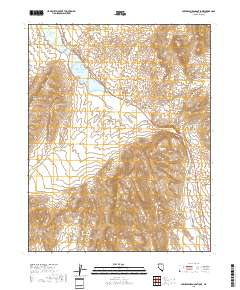Lower Pahranagat Lake 2018 topographic map thumbnail