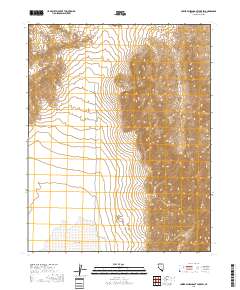 Lower Pahranagat Lake SW 2018 topographic map thumbnail