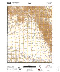 Luning 2018 topographic map preview
