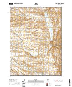 Mahala Creek East 2018 topographic map thumbnail