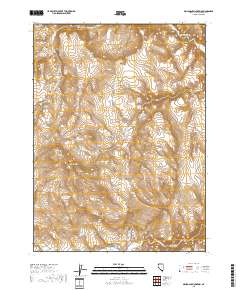 Mahogany Mountain 2018 topographic map thumbnail