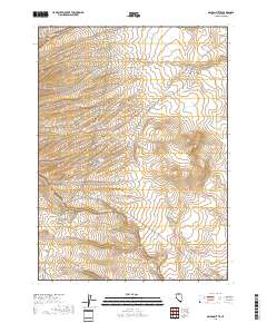 Maiden Butte 2018 topographic map thumbnail