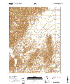 Manhattan Mountain NE 2018 topographic map thumbnail