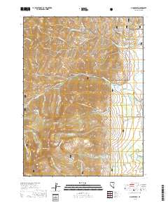 McAfee Peak 2018 topographic map thumbnail