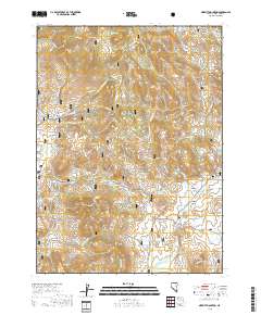 Merritt Mountain 2018 topographic map thumbnail