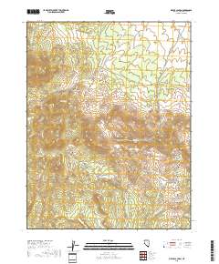 Miller Canyon 2018 topographic map thumbnail