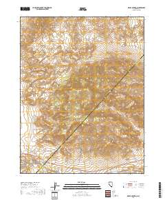 Miller Mountain 2018 topographic map thumbnail