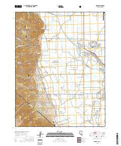 Minden 2018 topographic map thumbnail