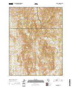 Mineral Peak 2018 topographic map thumbnail