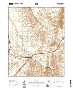 Moapa East 2018 topographic map thumbnail
