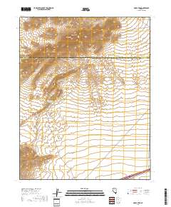 Moapa Peak 2018 topographic map thumbnail