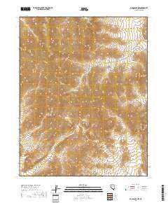 Moapa Peak NW 2018 topographic map thumbnail