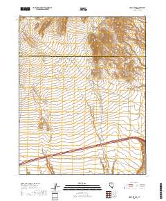 Moapa Peak SE 2018 topographic map thumbnail