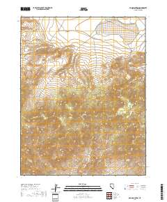 Moho Mountain 2018 topographic map thumbnail