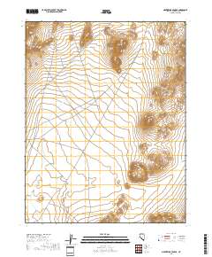 Montezuma Peak SE 2018 topographic map thumbnail