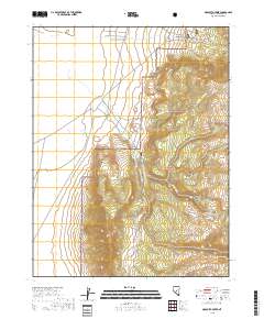 Mosquito Creek 2018 topographic map thumbnail