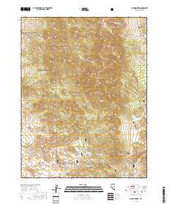 Mount Ardivey 2018 topographic map thumbnail
