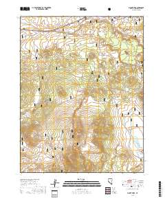 Mount Hicks 2018 topographic map preview