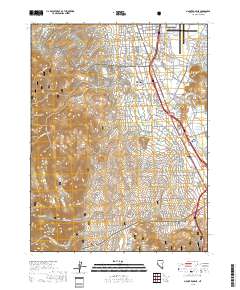 Mount Rose NE 2018 topographic map thumbnail